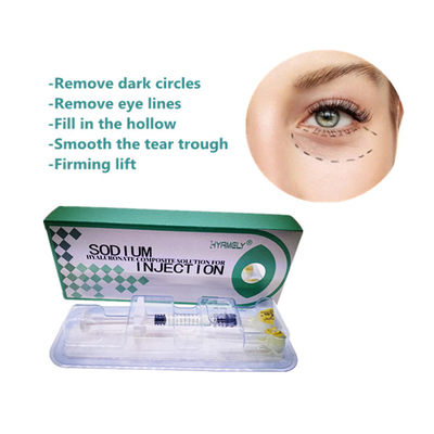 Natriumhyaluronat-Lösung für Augen Entfernen von Dunklen Kreisen Hautfiller 1 ml