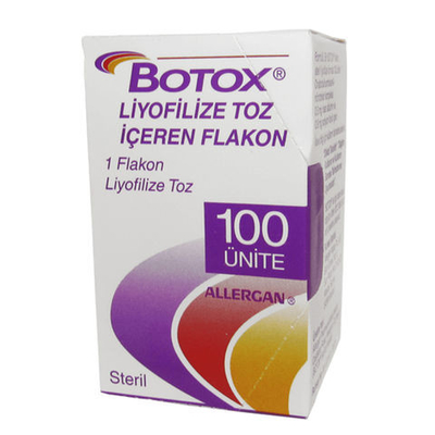 giftstoff-Pulver-Einspritzung 100units Allergan Botox Botulinumfür Antifalten