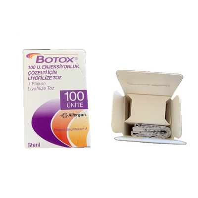 Alternde Antieinspritzung 100units Allergan Botox schreiben eine Antifalte