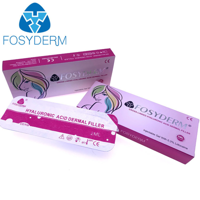 Hautfüller-Hyaluronsäure 2ml Fosyderm für Lippenverbesserung