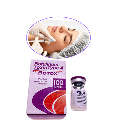 100 Einheiten Allergan-Botox-Injektion beseitigt feine Gesichtslinien