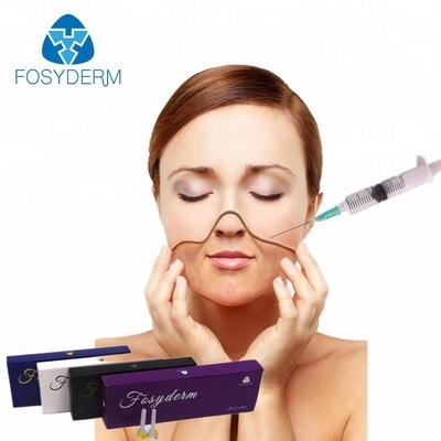 Fosyderm 1ml kreuzen verbundene Hautfüller-Hyaluronsäure zur Nasen-Einspritzungs-Sicherheit