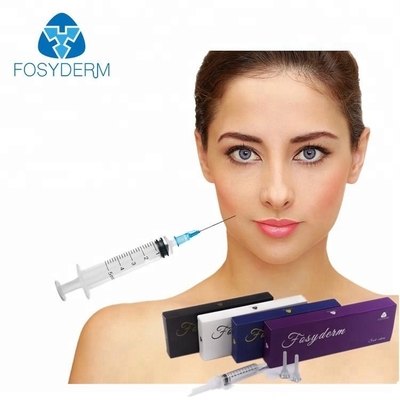 Fosyderm 1ml kreuzen verbundene Hautfüller-Hyaluronsäure zur Nasen-Einspritzungs-Sicherheit