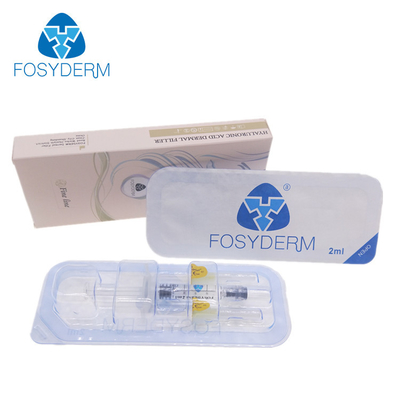 Fosyderm stellen injizierbare Hautfüller-Hyaluronsäure-Antifalten-Spritze des Gebrauchs-1ml gegenüber