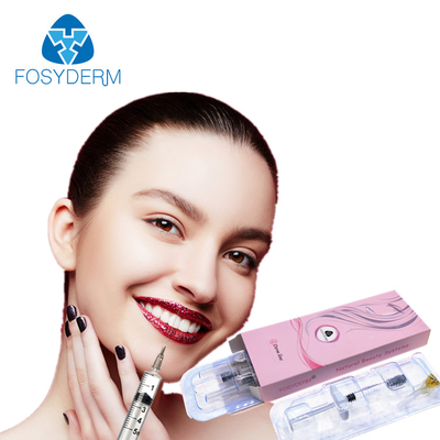 Lippenhautfüller-Hyaluronsäure-Einspritzung Fosyderm 2ml Derm für 8-12 Monate