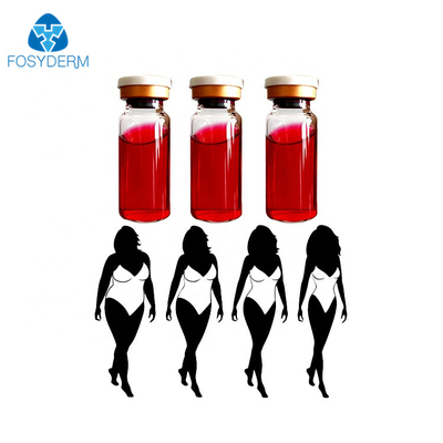 Injizierbares Mesotherapy Serum-rote lipolytische Lösung 10ml Fosyderm für Fett lösen sich auf