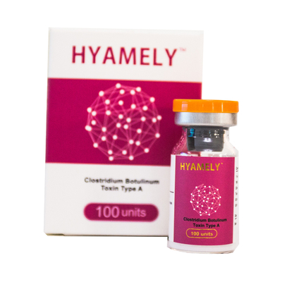 Botulinumgiftstoff Hyamely 100 Einheiten für Antifalten schreiben