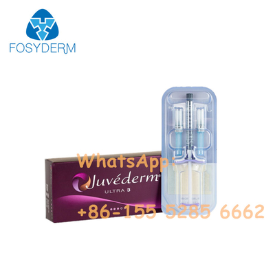 Einspritzungs-Hyaluronsäure-Gel 2*1ml Haut-Juvederm Lippenfür Gesicht