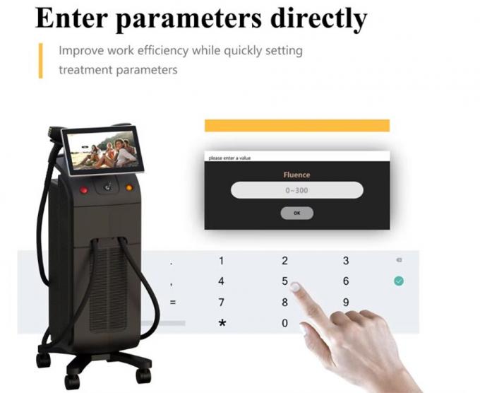 Leistungsstarke neue 808nm Ice Diode Trio 3 Welle Diode Laser 810nm Depilation 808 Nm Haarentfernung 3 Wellen Titan Medical Machi 0