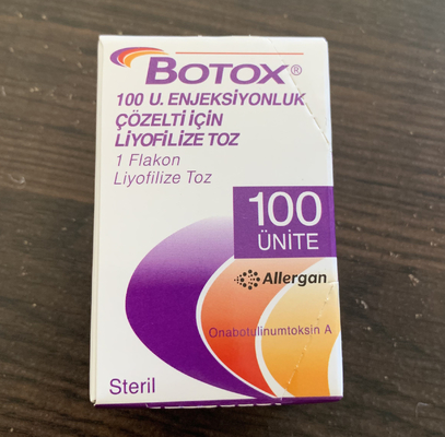 Einheiten Allergan 100 -Einspritzungs-Botulinumgiftstoff knittert Abbau