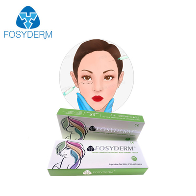 Fosyderm-CER Hyaluronsäure-Kreuz verbundener Hautfüller für Lippen herauf 24mg/Ml