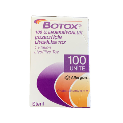 Alternde AntiEinspritzungs-Antiart falten Allergan  100 Einheiten