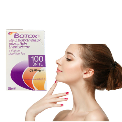 Antifalten Hautpflege-Botulinumgiftstoff-Einspritzungen Allergan  100iu
