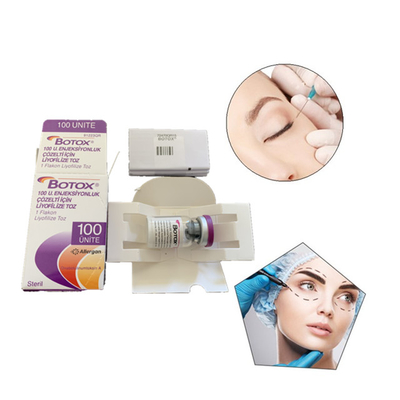Antifalten Hautpflege-Botulinumgiftstoff-Einspritzungen Allergan  100iu