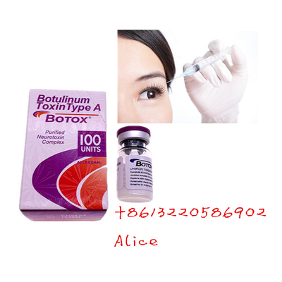 Art Hautpflege-Botulinumgiftstoff-Einspritzungen Allergan Botox ein 100units