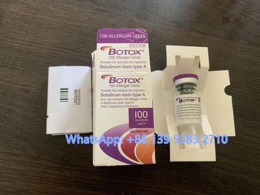 , welches die Gesichtslinien einspritzen Botulinumgiftstoff Allergan korrigiert