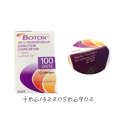 Koreanische Botulinumgiftstoffe botox 100iu Allergan botox Abbau-Falten