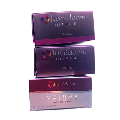 Juvederm-Hyaluronsäure-Hautfüller spritzen für Lippenprallere Gesichtslinien ein