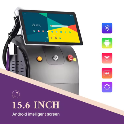 Fluenz 10-120J/cm2 808nm Dioden Laser Haarentfernung Maschine für alle Haartypen und Haut