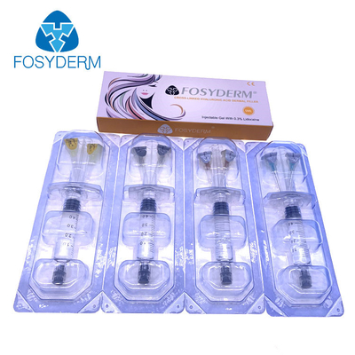 Fosyderm Tiefe 2 ml Hautfiller zur Gesichtsverjüngung HA Filler