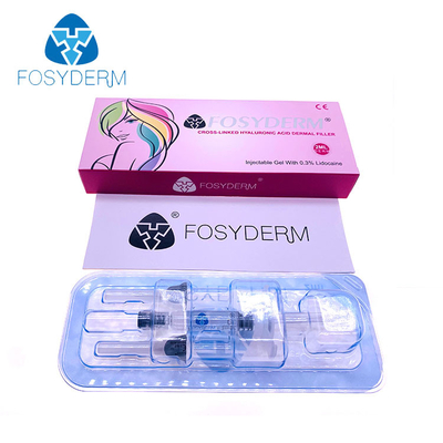 Fosyderm 2 ml Hyaluronsäure Gel Dermalfiller Injektionen für die Hautpflege des Gesichts und der Nase