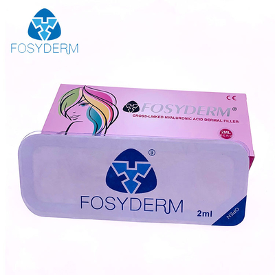 Fosyderm 2 ml Hyaluronsäure Gel Dermalfiller Injektionen für die Hautpflege des Gesichts und der Nase