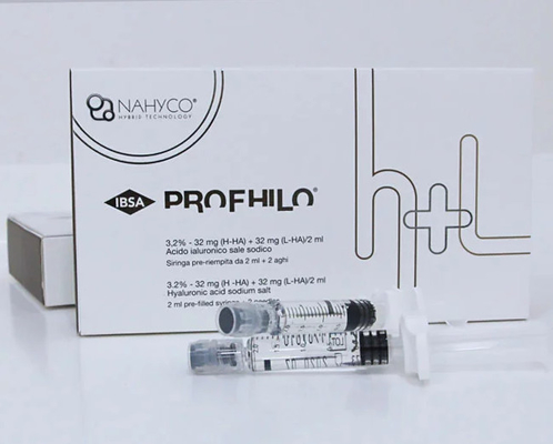 Profhilo Injektionen Ultimate HL Hautbooster für die tiefe Hydratation der Haut Eine Spritze pro Schachtel