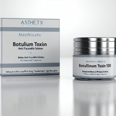Pure Hot Dermal Fillers  Anti Facial Wrinkles Botulinum Toxin 100 Units