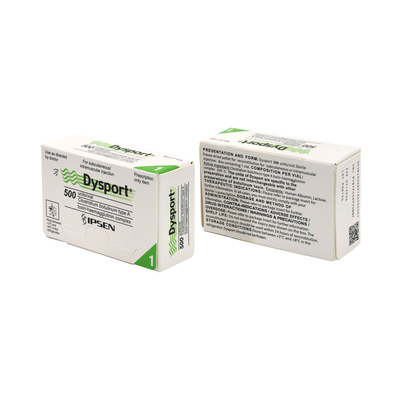 Dysport Botulinum Toxin Typ A 100 Einheiten zur Faltenentfernung