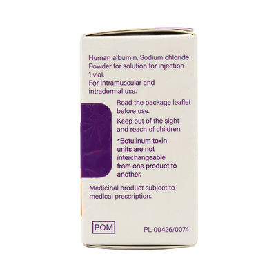 Allergan 100 Einheiten Botulinumtoxinpulver von hoher Qualität