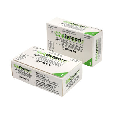 -Injektion Allergan Dysport Korea Botulax Botulinumtoxin