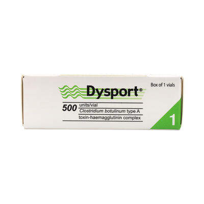 Heiße -Injektion Dysport zur Faltenentfernung Botulinumtoxin