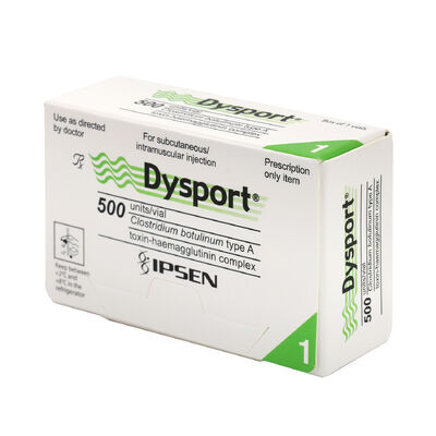 Dysport 500 u Botulinumtoxin Hautpflege Faltenentfernung Botox Injektion