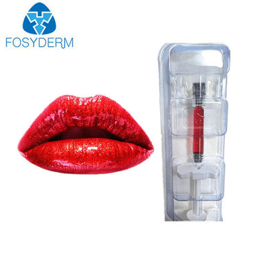 Lippenvolumen mit Vitamin B12, 1 ml, 24 mg/ml Hautfüller, Hyaluronsäure, roter Lippenfüller
