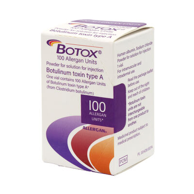 Beste Wirkung: Entfernung von Gesichtsrunden Botulinumtoxin Allergan Botox 100 Einheiten