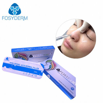 Long-Lasting Cross-Linked Hyaluronic Acid Dermal Filler Gel Injectable Fosyderm