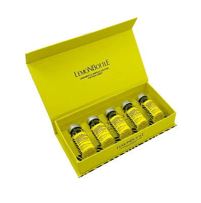 Fettauflösende Injektionen 5 Fläschchen X 10ml Zitronenflasche für Gewichtsverlust Körperstraffung Injektionen