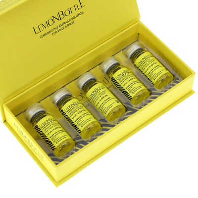 Dissolving Fat with Lemon Bottle Lipolysis Solution Slimming Injection