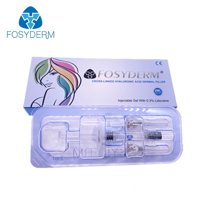 Vernetzungs-Hyaluronsäure-Füller-Einspritzung 2ml injizierbare BDDE für Lippenvolumen