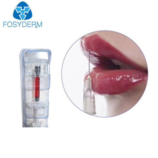 Lippenvolumen mit Vitamin B12, 1 ml, 24 mg/ml Hautfüller, Hyaluronsäure, roter Lippenfüller