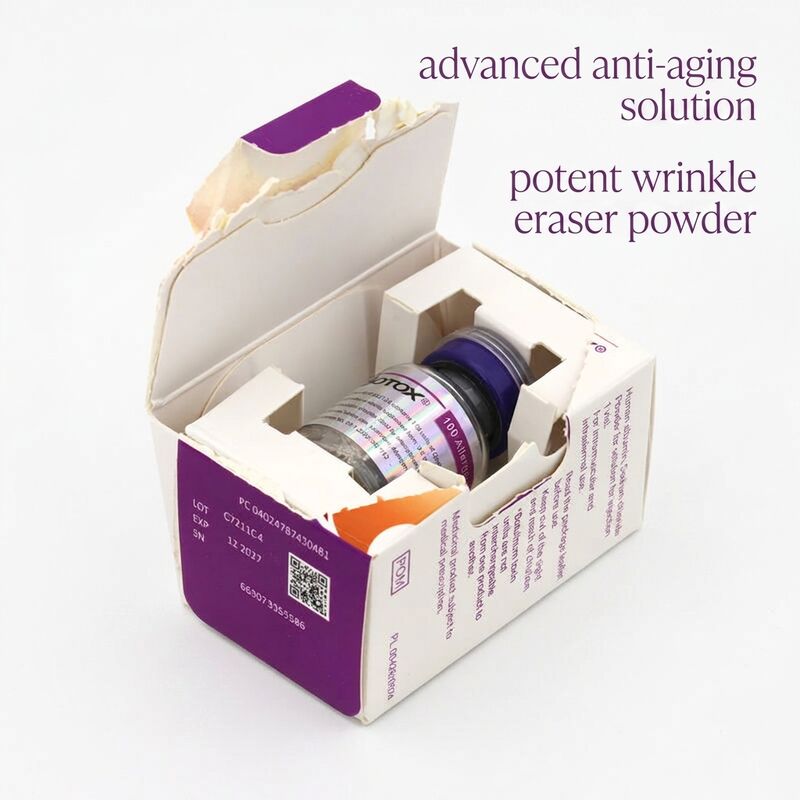 Refrigerated Botulinum Toxin Powder Offering 2 Years ShelfLife Suitable for Neurological and Cosmetic Treatments
