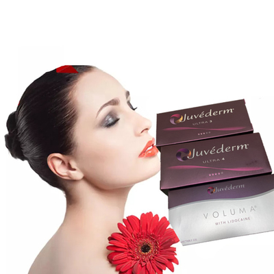 Lippenfüller-Vermehrung Derma Hyaluronsäure Juvederm ultra 4 Voluma