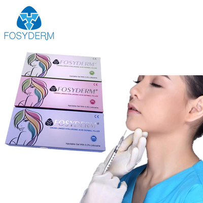 Feiner Derm tiefer Hautfüller Fosyderm 2ml für Gesichtsfalten-Lippen Chin