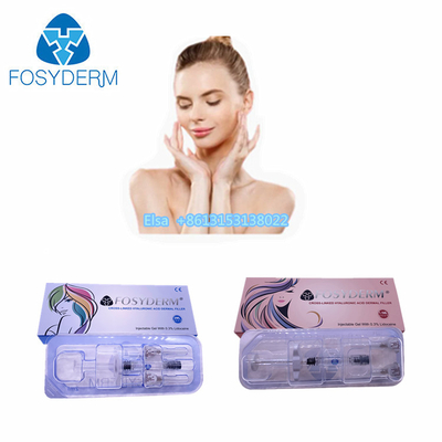 Fosyderm 2 ml Hyaluronsäure Gel Dermalfiller Injektionen für die Hautpflege des Gesichts und der Nase