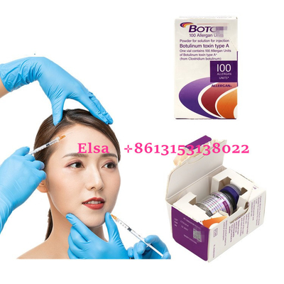 Langlebige 100 Einheiten Allergan reines Botulinumtoxin für 3-6 Monate Dauer und leichte Schmerzen