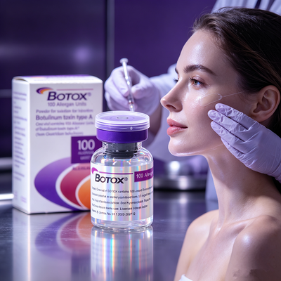 Gesichtsschönheit Faltenentfernung Hautpflege Allergen Botulinumtoxin
