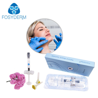 Gesichtshyaluronsäure-Hautfüller mit Spritze für Lippennase Chin-Backe 24mg