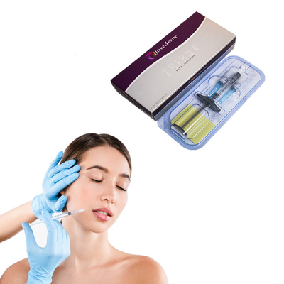 Hyaluronsäure-Hautfüller-Gel Juvederm ultra 3 Voluma Kreuz verbundenes