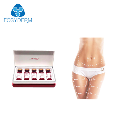 Die rote lipolytische Ampulle lösen fette Phiolen der Einspritzungs-5*10ml auf