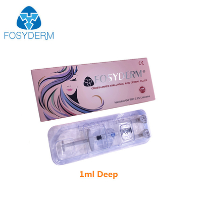 HYALURONSÄURE-Füller-Einspritzungen 24mg/Ml Fosyderm tiefe Hautfür Chin Augement